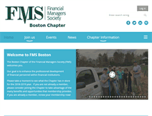 Tablet Screenshot of fmsboston.org